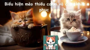 Biểu hiện mèo thiếu canxi và cách khắc phục